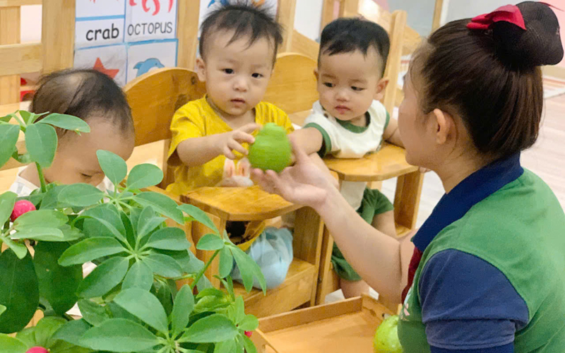 Bé học vovinam tại Global Star Talents
